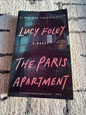 Lucy Foley — The Paris Apartment (Pink on Dark Cover)